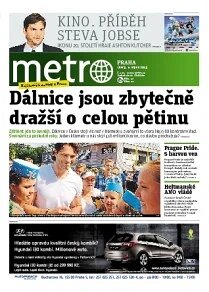 Obálka e-magazínu deník METRO 6.8.2013