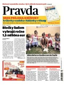 Obálka e-magazínu Pravda Denníi 27.8.2013