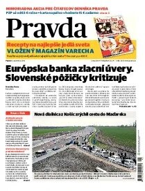 Obálka e-magazínu Pravda 8. 11. 2013