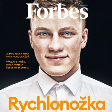 Obálka audioknihy Forbes únor 2021