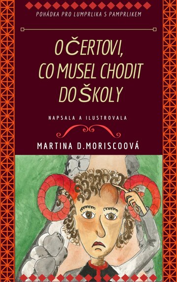 Obálka knihy O čertovi, co musel chodit do školy