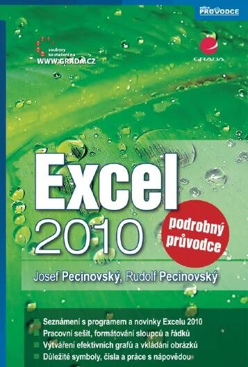 Obálka knihy Excel 2010