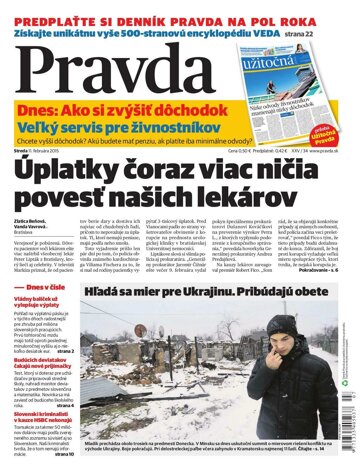Obálka e-magazínu Pravda 11.2.2015