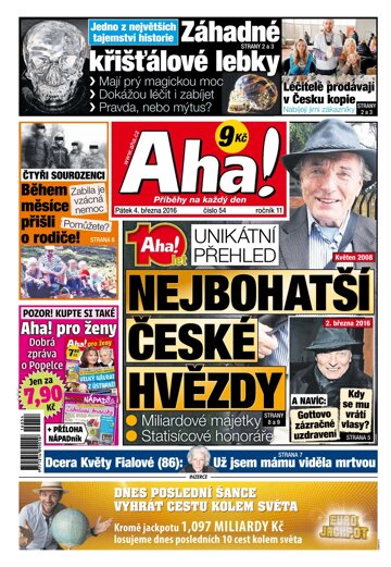 Obálka e-magazínu AHA! 4.3.2016