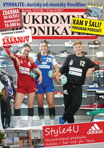 Obálka e-magazínu Súkromný podnikateľ 9/2017