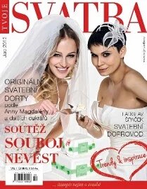 Obálka e-magazínu Tvoje Svatba Jaro 2012