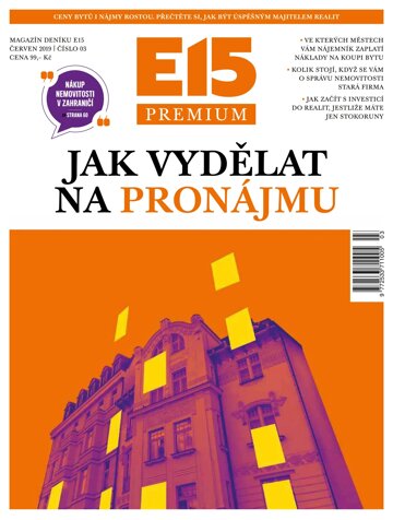 Obálka e-magazínu E15 Premium 4/2019