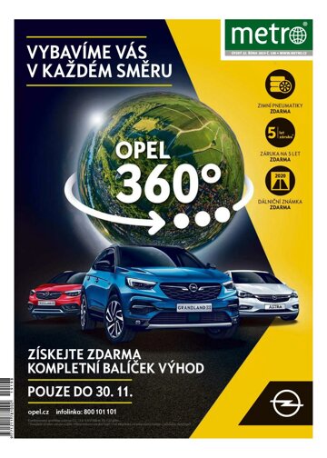 Obálka e-magazínu deník METRO 22.10.2019