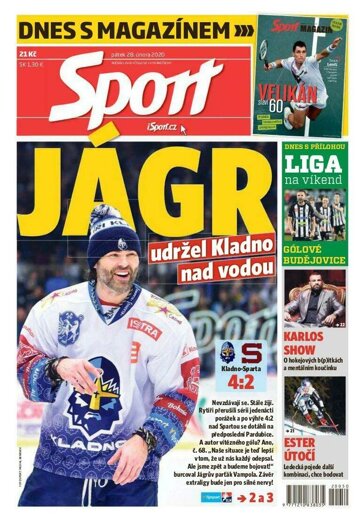 Obálka e-magazínu Sport 28.2.2020