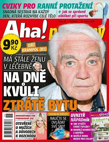 Obálka e-magazínu AHA! pro ženy 18/2020