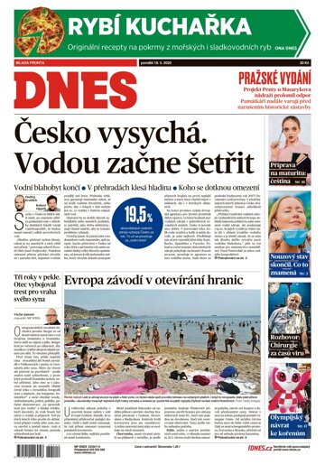 Obálka e-magazínu MF Dnes 18.5.2020