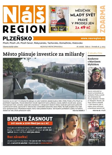 Obálka e-magazínu Náš Region - Plzeňsko 11/2023