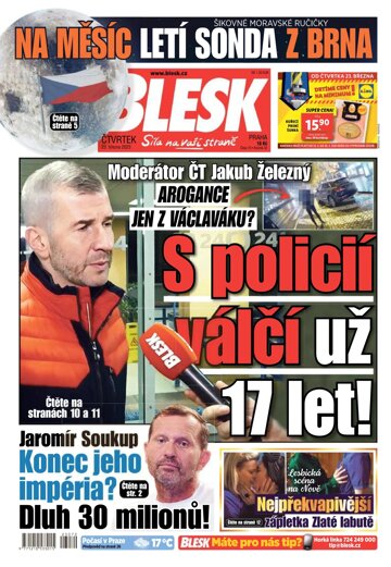 Obálka e-magazínu Blesk 23.3.2023