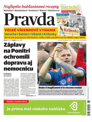 Obálka e-magazínu Pravda 28. 6. 2024