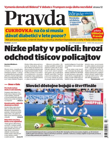 Obálka e-magazínu Pravda 1. 7. 2024