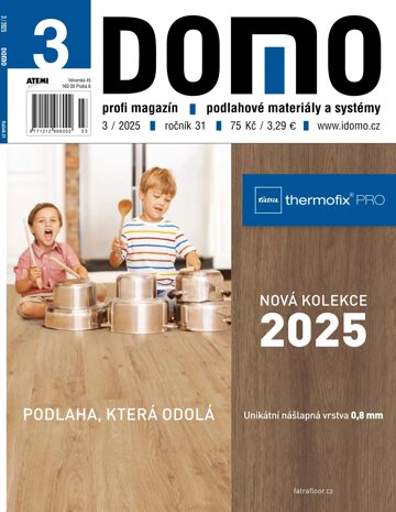 Obálka e-magazínu DOMO 3/2025
