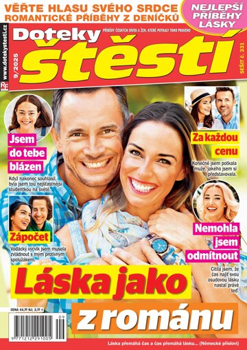 Obálka e-magazínu Doteky štěstí 9/2025