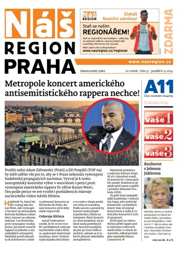 Obálka e-magazínu Náš Region - Praha 37/2025