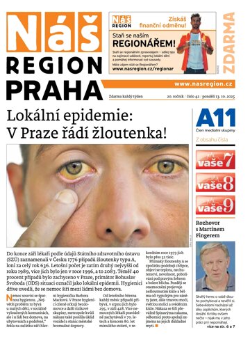 Obálka e-magazínu Náš Region - Praha 42/2025
