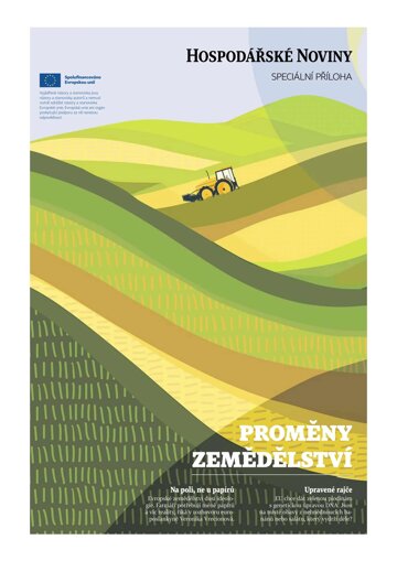 Obálka e-magazínu Hospodářské noviny - příloha 014 - 21.1.2026 Proměny zemědělství