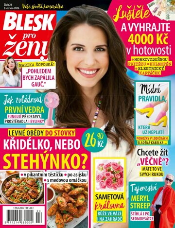 Obálka e-magazínu Blesk pro ženy 24/2026