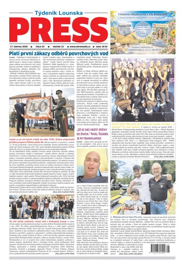 Obálka e-magazínu Lounský press 25/26