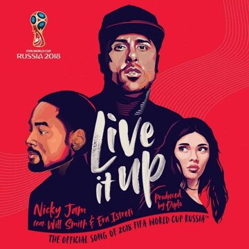 Obálka uvítací melodie Live It Up (Official Song 2018 FIFA World Cup Russia)
