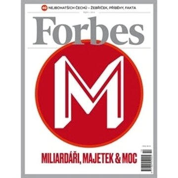 Obálka audioknihy Forbes říjen 2014