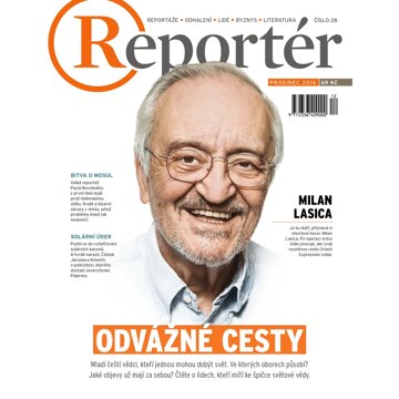 Obálka audioknihy Reportér prosinec 2016