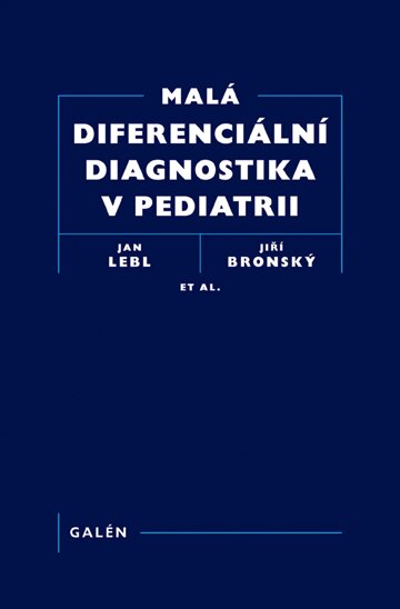 Obálka knihy Malá diferenciální diagnostika v pediatrii
