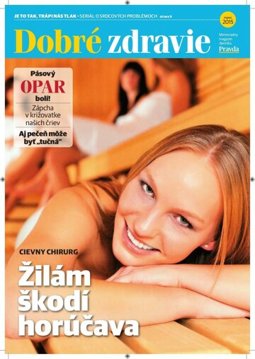 Obálka e-magazínu Zdravie Dobré 24.3.2015