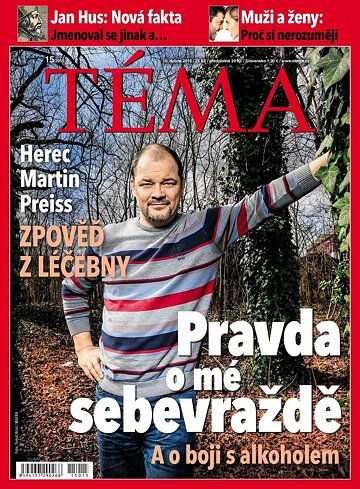 Obálka e-magazínu TÉMA 10.4.2015