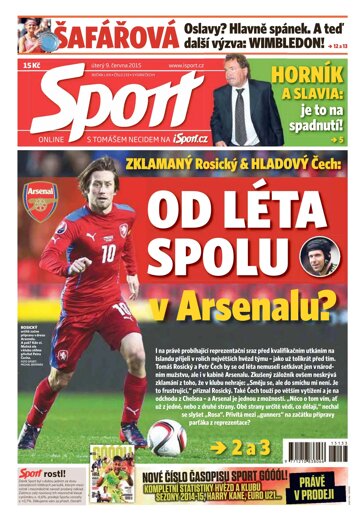Obálka e-magazínu Sport 9.6.2015