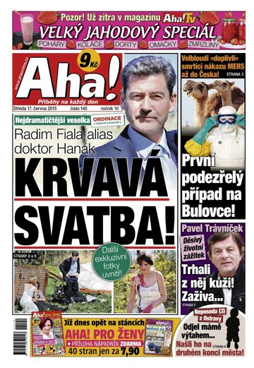 Obálka e-magazínu AHA! 17.6.2015