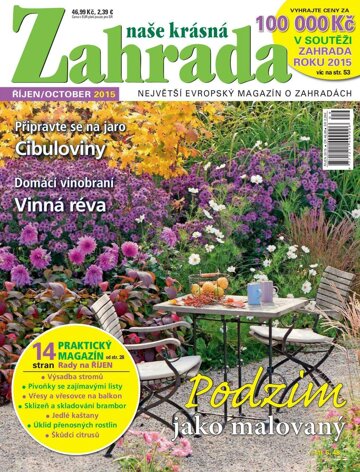 Obálka e-magazínu Naše krásná zahrada 10/2015