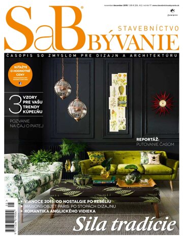 Obálka e-magazínu SaB -Stavebníctvo a bývanie - December 2015