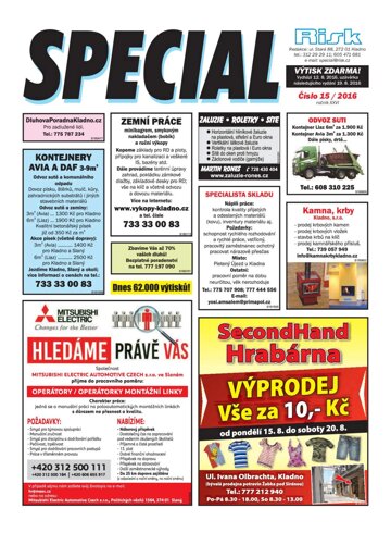 Obálka e-magazínu Special 15/2016