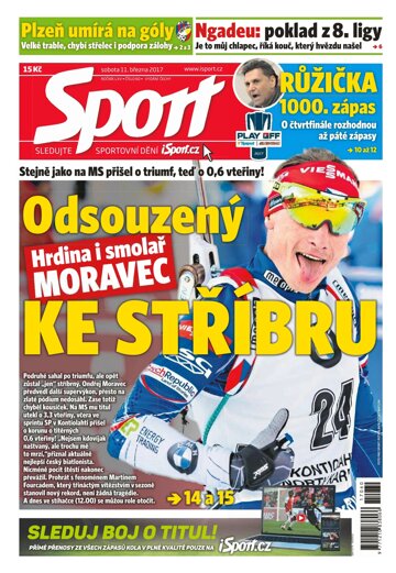 Obálka e-magazínu Sport 11.3.2017