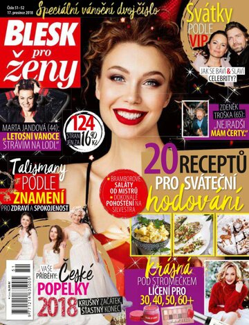 Obálka e-magazínu Blesk pro ženy 17.12.2018