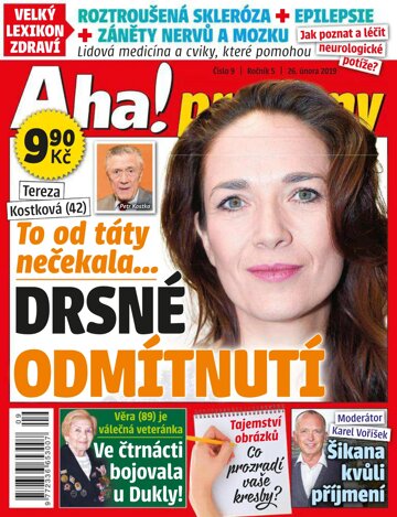 Obálka e-magazínu AHA! pro ženy 9/2019