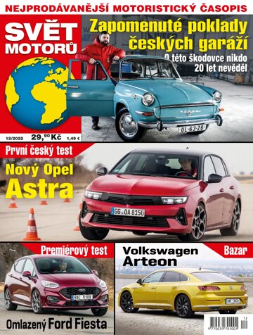 Obálka e-magazínu Svět motorů 12/2022