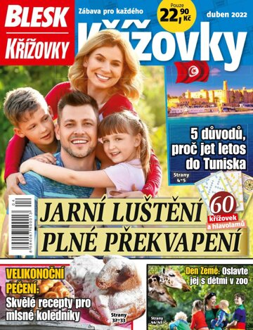 Obálka e-magazínu Blesk Křížovky 4/2022