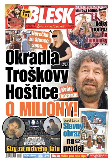 Obálka e-magazínu Blesk 19.11.2022