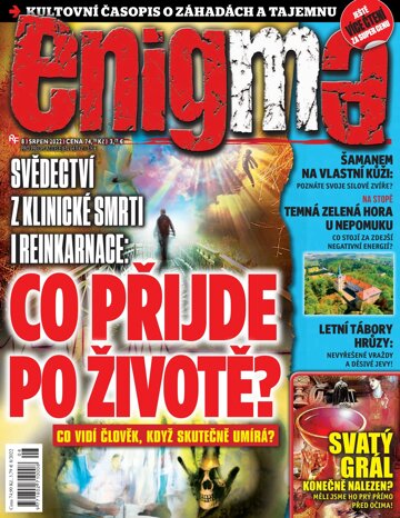 Obálka e-magazínu Enigma 8/22