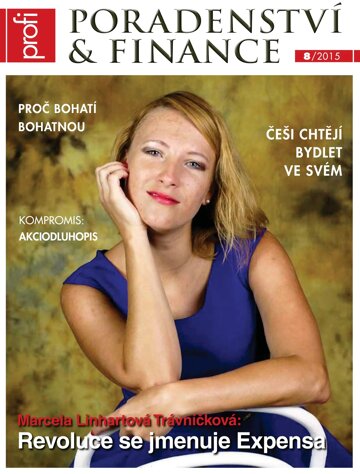 Obálka e-magazínu Profi Poradenství Finance 8/2015