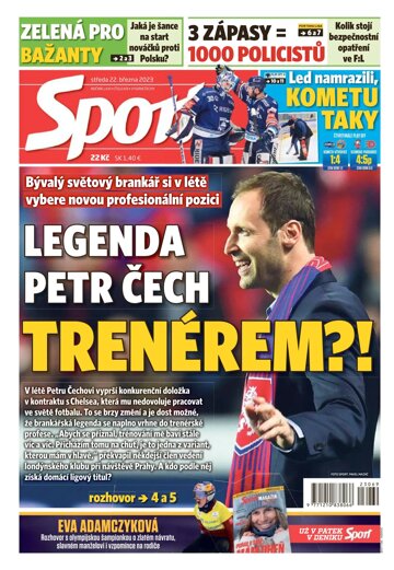 Obálka e-magazínu Sport 22.3.2023