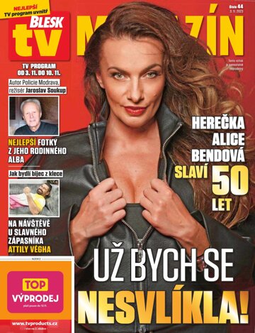 Obálka e-magazínu Blesk Tv magazín - 3.11.2023