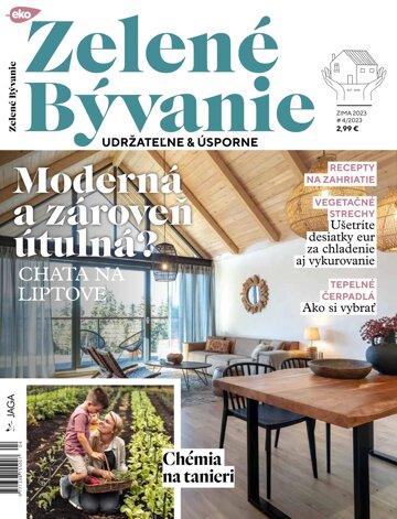 Obálka e-magazínu Zelené bývanie 4/2023