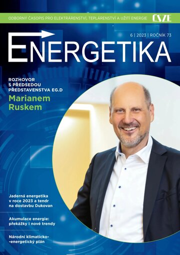 Obálka e-magazínu Energetika 6/2023
