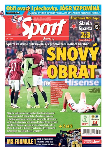 Obálka e-magazínu Sport 29.2.2024